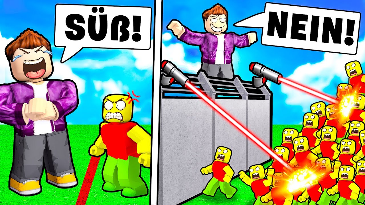Ich habe eine MAXIMALE LEVEL FESTUNG GEBAUT in Roblox!