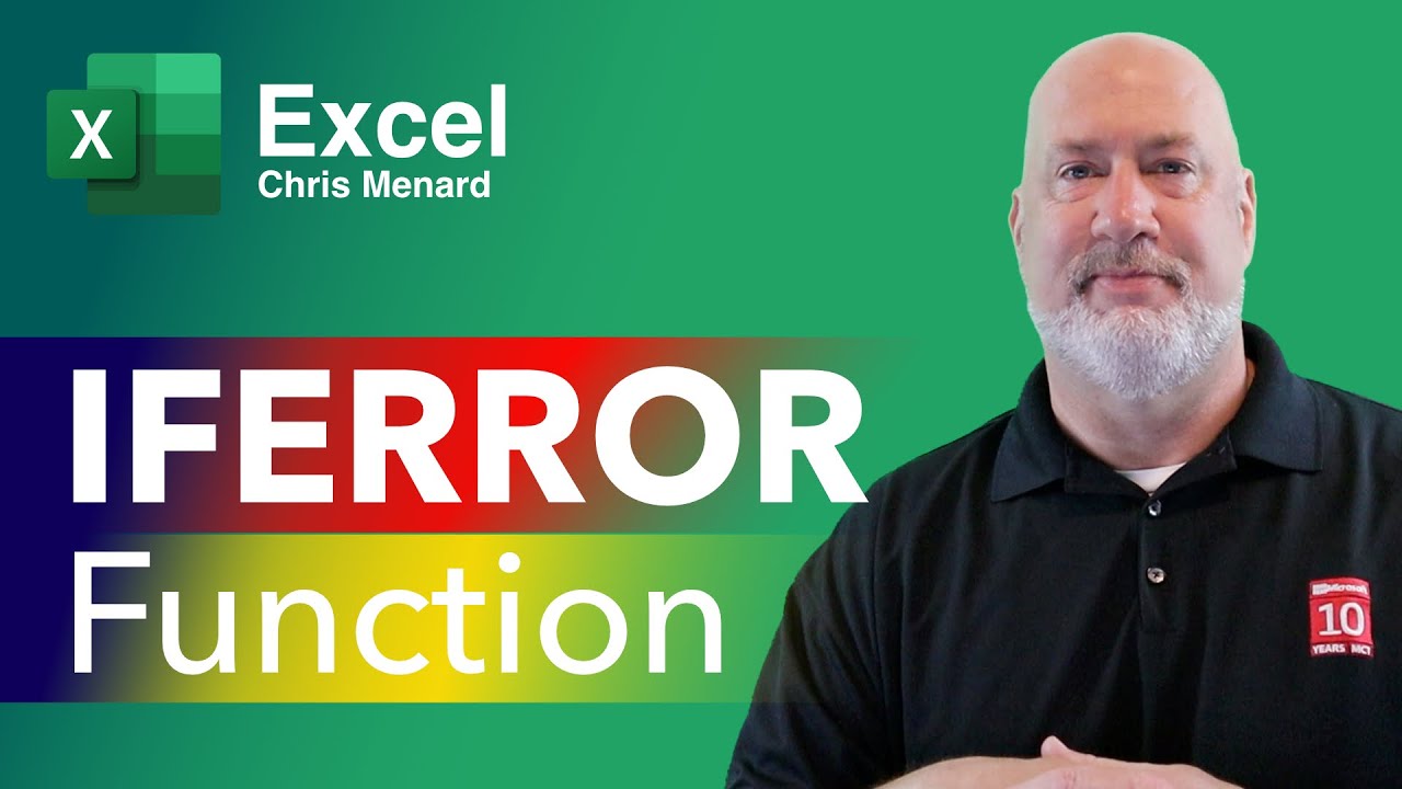 Excel - IFERROR Function