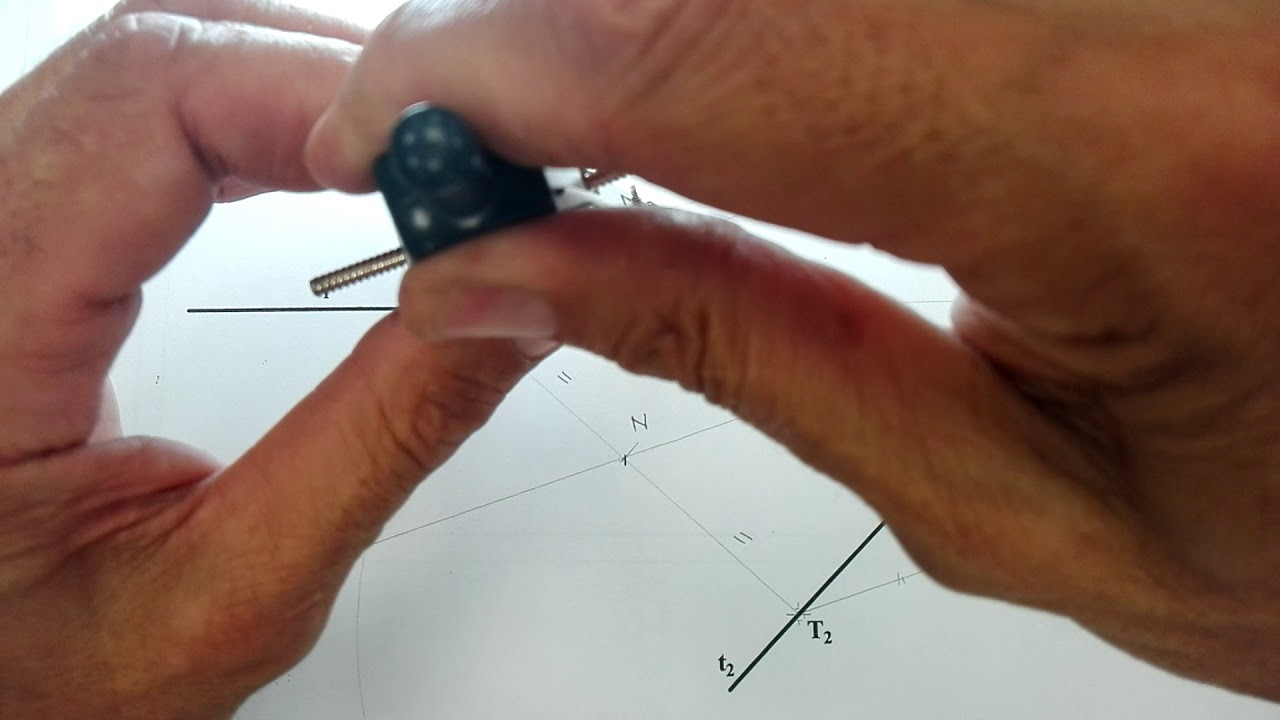 PARABOLA CONOCIENOCIENDO TANGENTES Y PUNTOS DE TANGENCIA EVAU 18 19