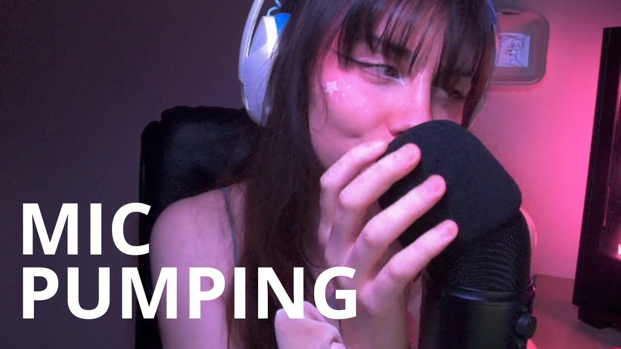 ASMR MIC PUMPING (mic pumping, scratching) Rediff Live Lauravage