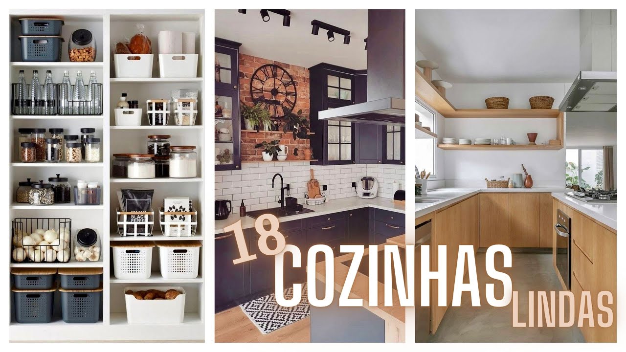 18 COZINHAS INCRÍVEIS para você se INSPIRAR - Eduardo Wizard