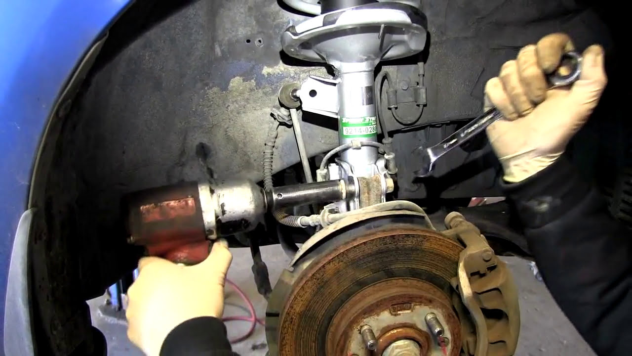 Replacement of Front Complete Strut Assemblies on a 2009 Kia Rio l SENSEN Shocks & Struts