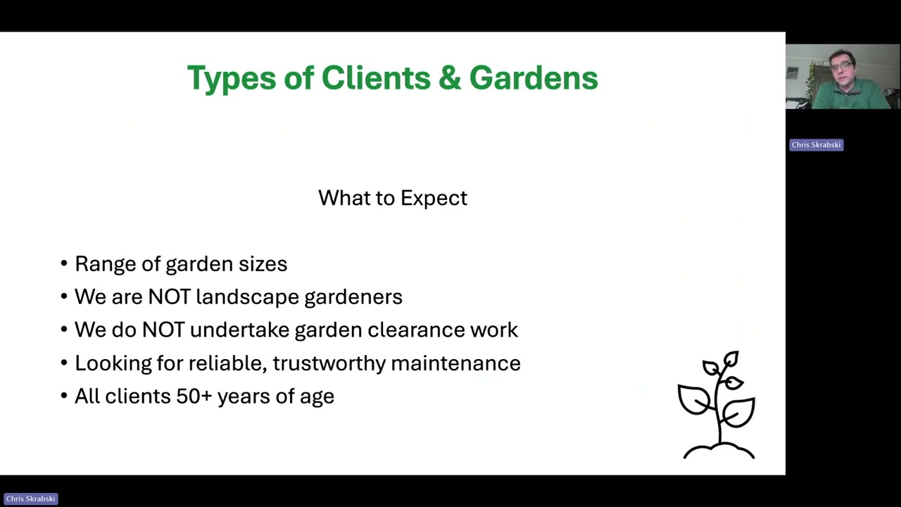 Gardener Induction Age UK Hertfordshire