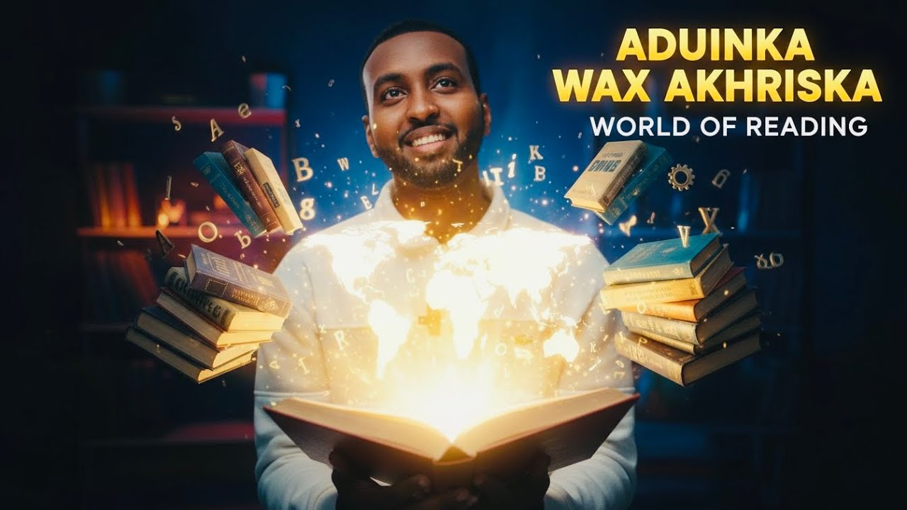 ADUUNKA WAX AKHRISKA || Sidee ayu wax akhrisku noloshayda u badalay adigana sidokale