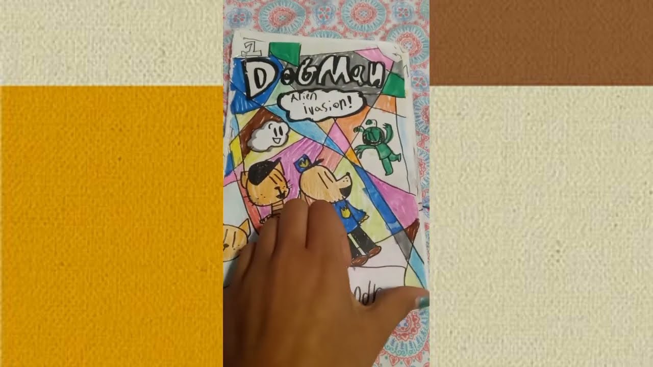 dogman fanmade book:Alein invasion read aloud part 1!!!