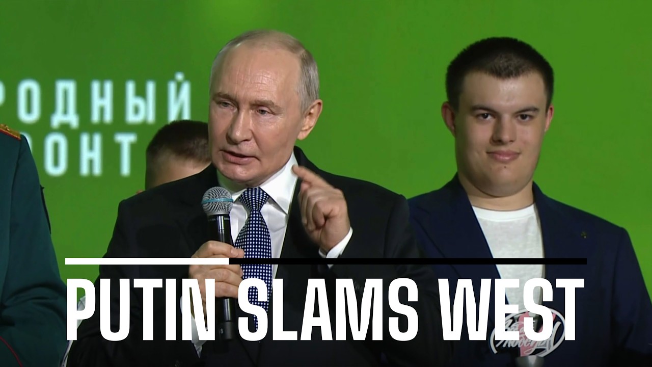 Putin: 'Aggressive Faction of the Collective West Is Fighting Against Us'