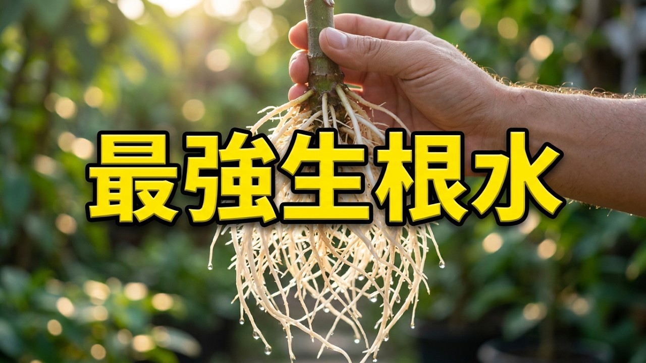 這2樣廚房材料一泡就變生根神水，扦插成功率暴升！
