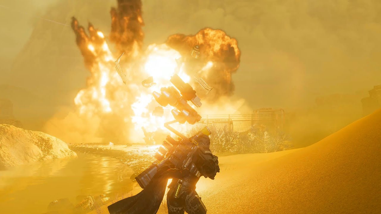 STEEL CRUSHER: Super Helldive Automaton Front | 4K Ultra Max Graphics | Helldivers 2