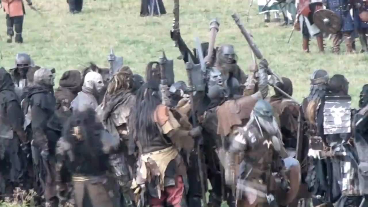 Drachenfest 2010 Orks - Orklager und Schlachten