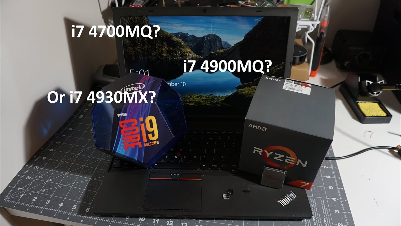 How to pick up the correct CPU for your laptop upgrade