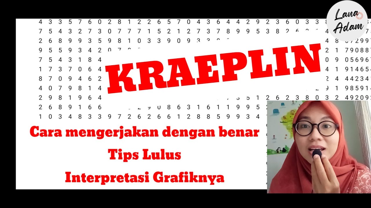 Cara Mengerjakan Tes Kraeplin | Tips Lulus Tes Kraeplin | GRAFIK Tes Kraeplin | Psikotes BUMN Part 3