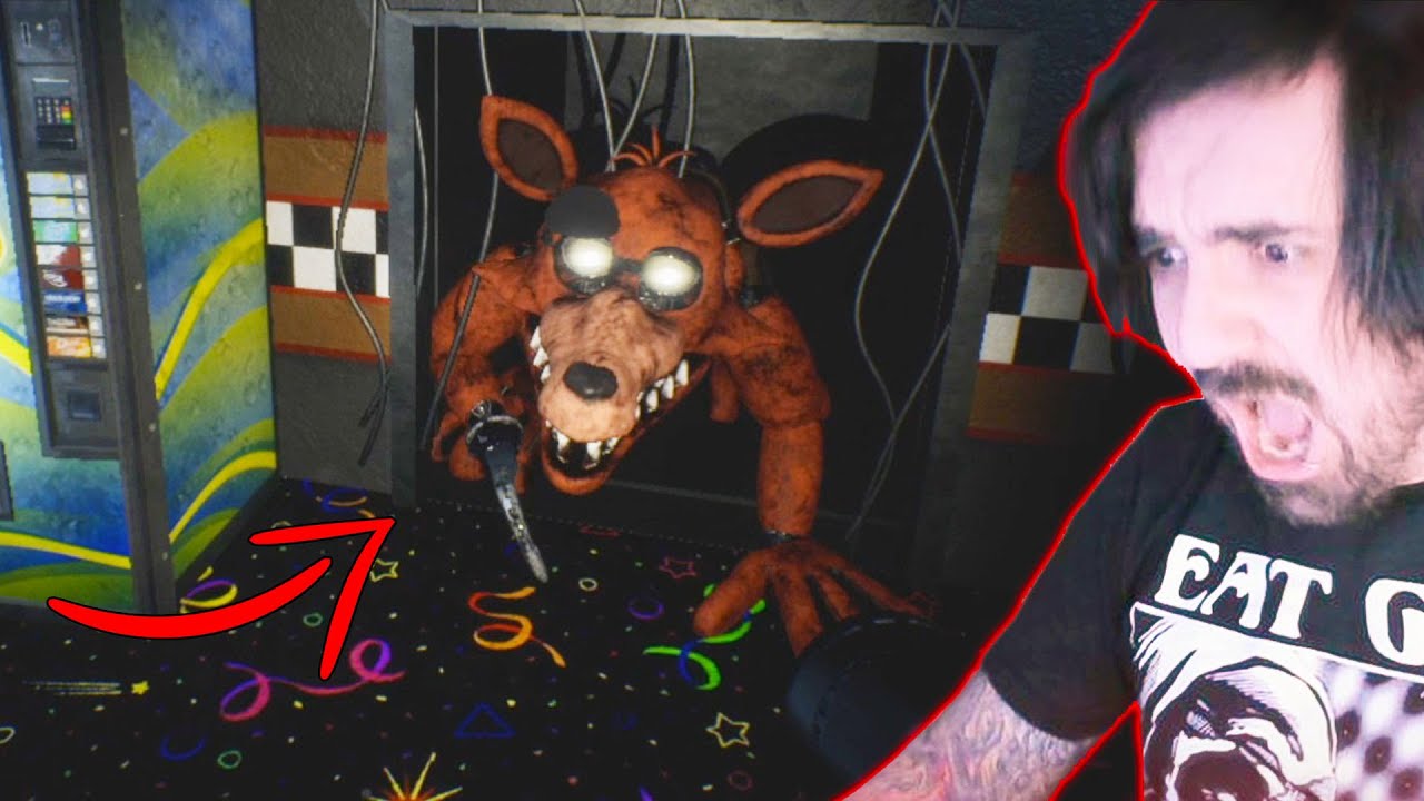 FOXY ME PERSIGUE POR LA VENTILACIÓN DE FORMA INCREIBLE! Nueva ACT !! | FNAF PROJECT FREDBEAR REBOOT
