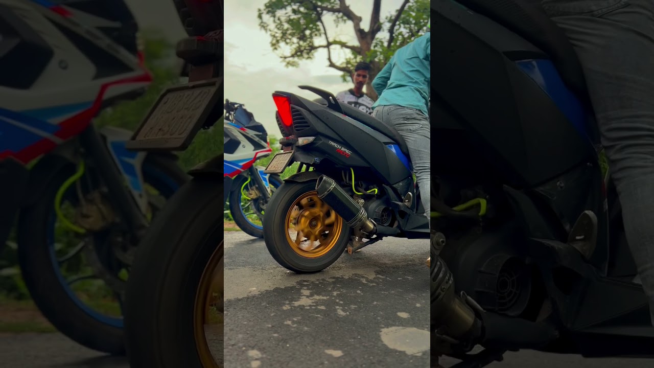 Tvs ntorq 125 modified/ #burnout #scooty  #scootymodified   #bikers #tranding #modified #tvs #ntorq