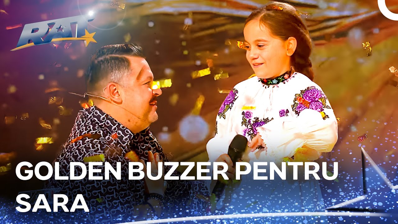 Sara Hanț A Oprit Timpul Şi A Obținut Golden Buzzer | Romanii au Talent