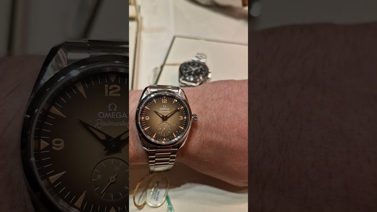 Omega Railmaster small seconds 