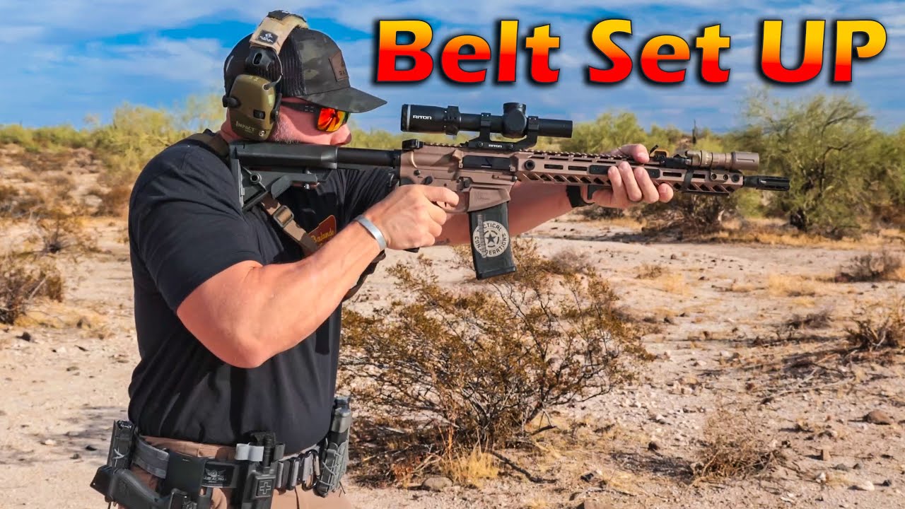 How To Set Up Your Tactical, Battle, Duty Belt