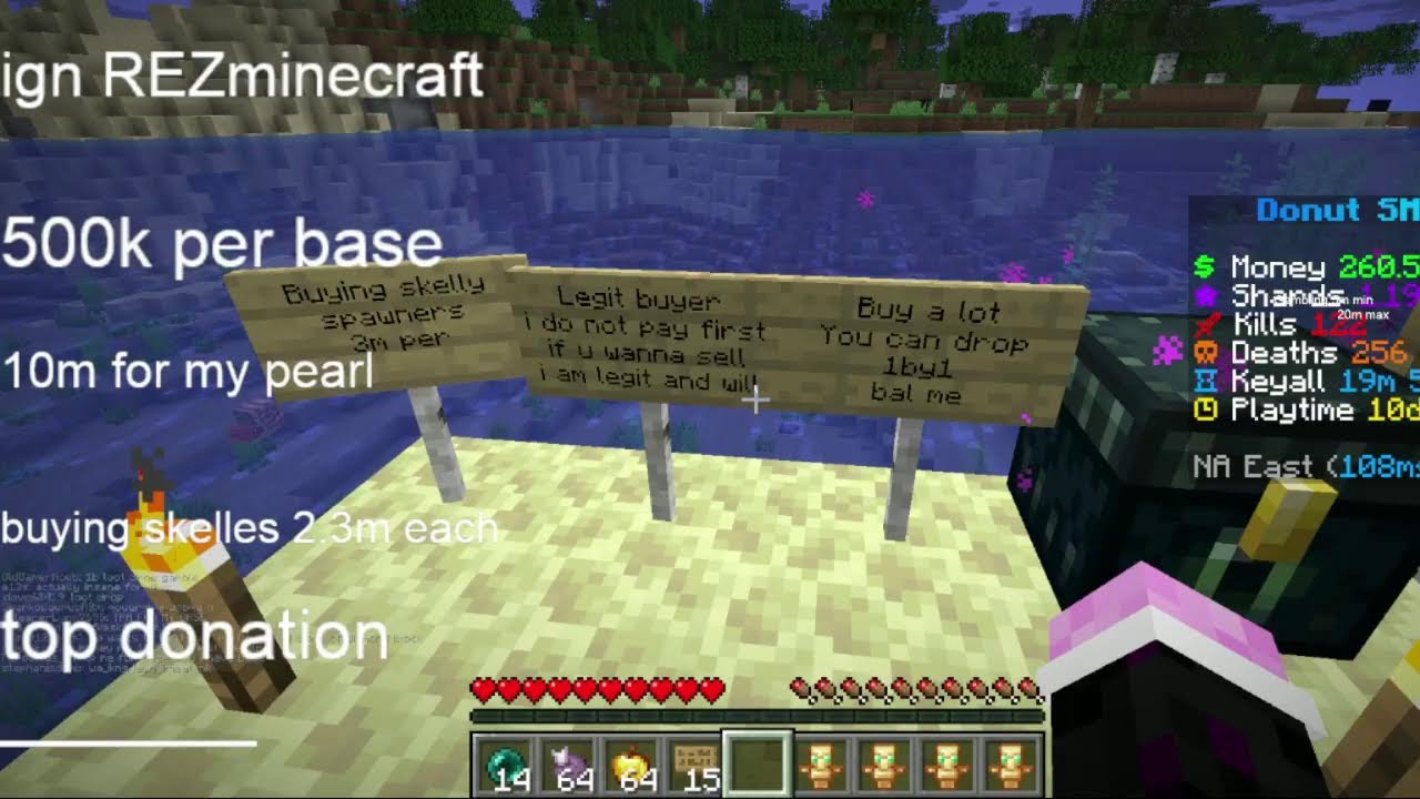 DONUT SMP RAITING BASES 1Mil per
