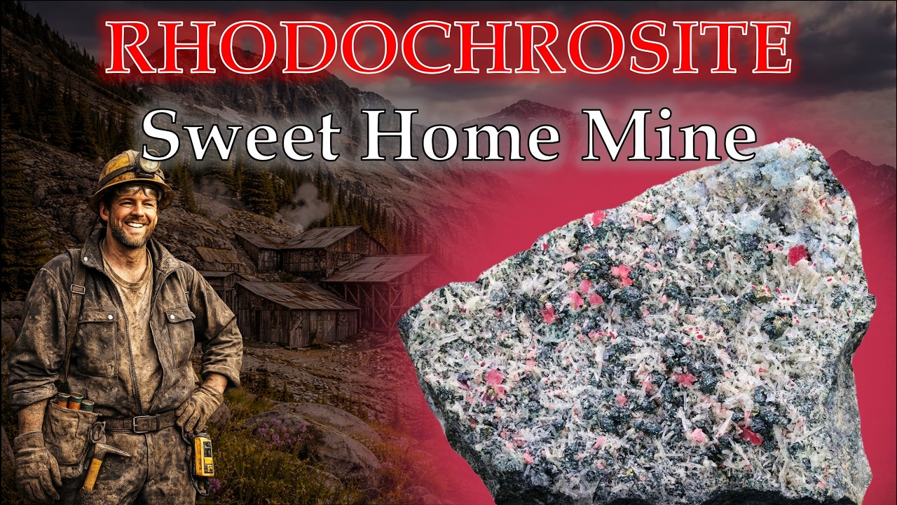 How a Silver Mine Produced the World’s Best Rhodochrosite: Big Pocket Plate from the Sweet Home Mine