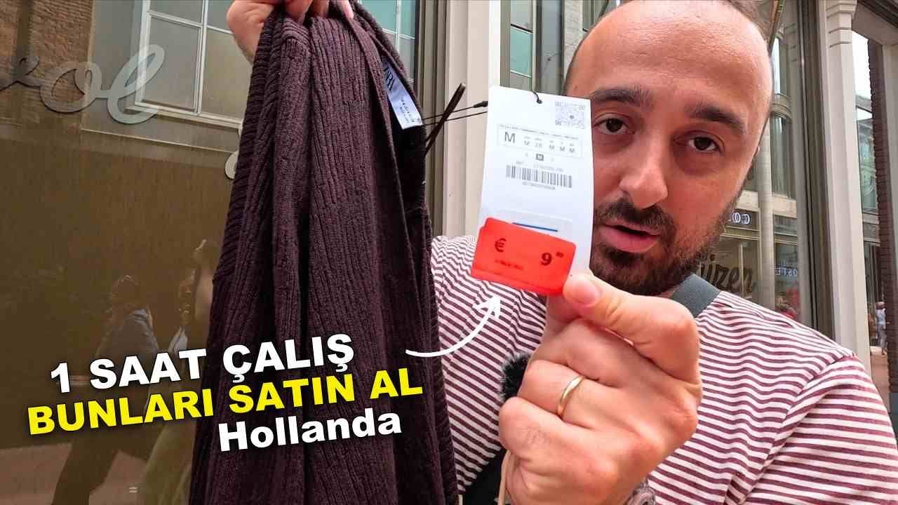 Türkler, Hollanda'ya Akın Ediyor | 50 Euro İle 1 Günde Neler Yapılır? 🇳🇱~397