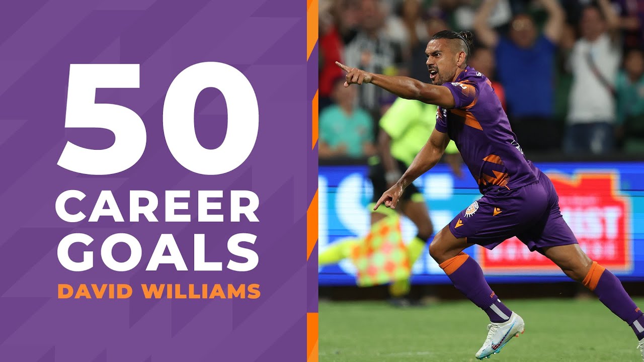 David Williams - 50 Career Goals | Relive his 10 goals in Glory colours!