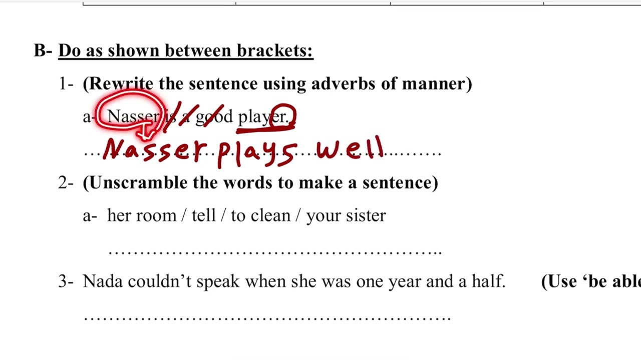 اختبار انجليزي نهائي ثاني متوسط الفصل الدراسي الثاني 
