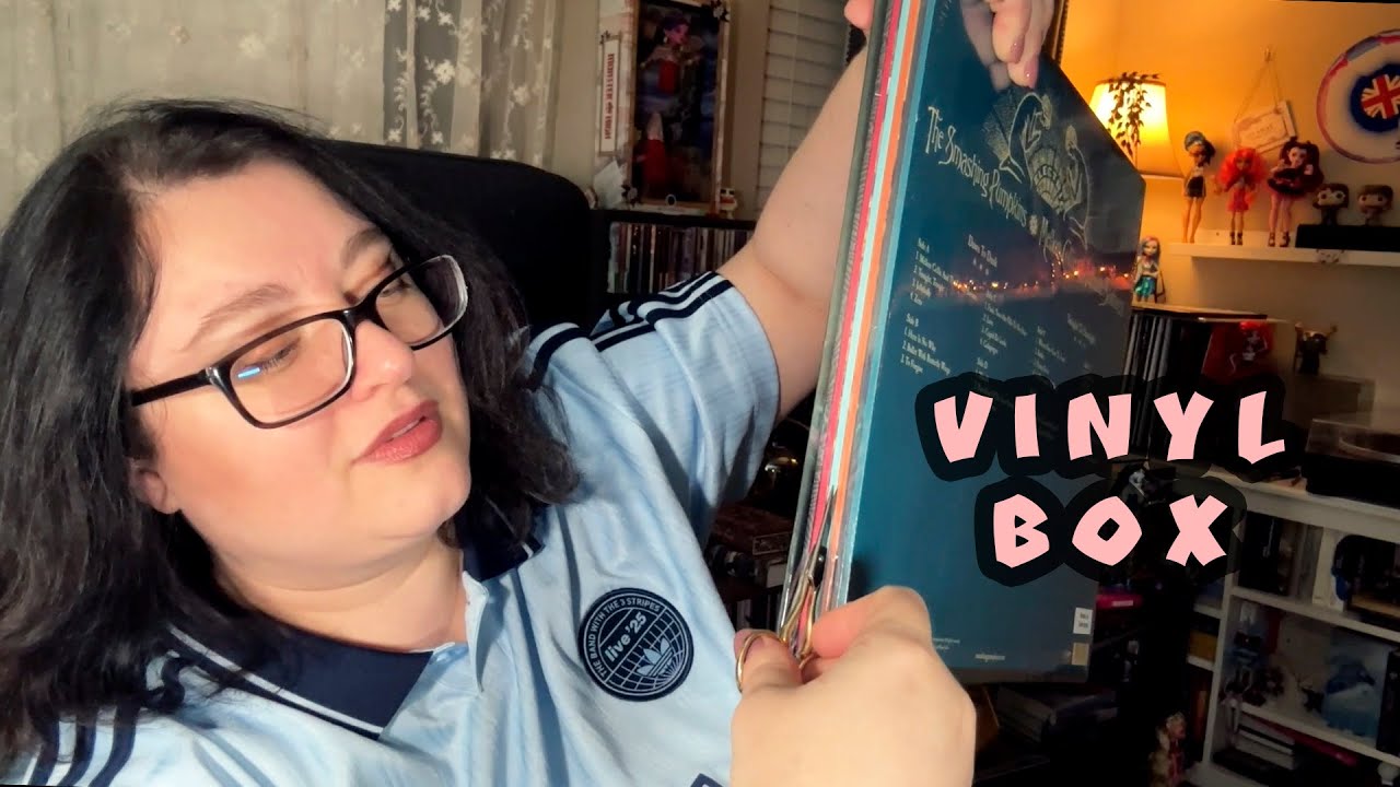 The Smashing Pumpkins - Mellon Collie And The Infinite Sadness vinyl box - ASMR unboxing