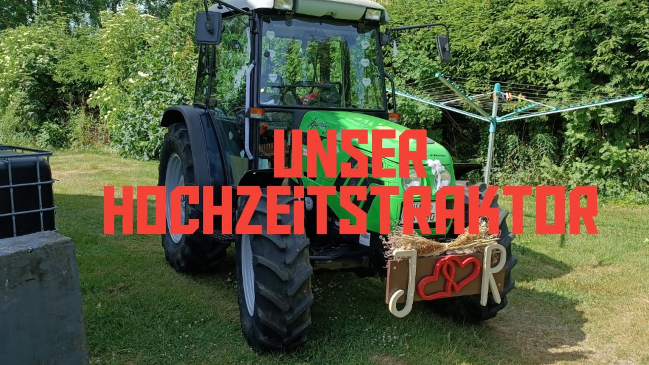 Unser Hochzeitstraktor Deutz Agroplus 67