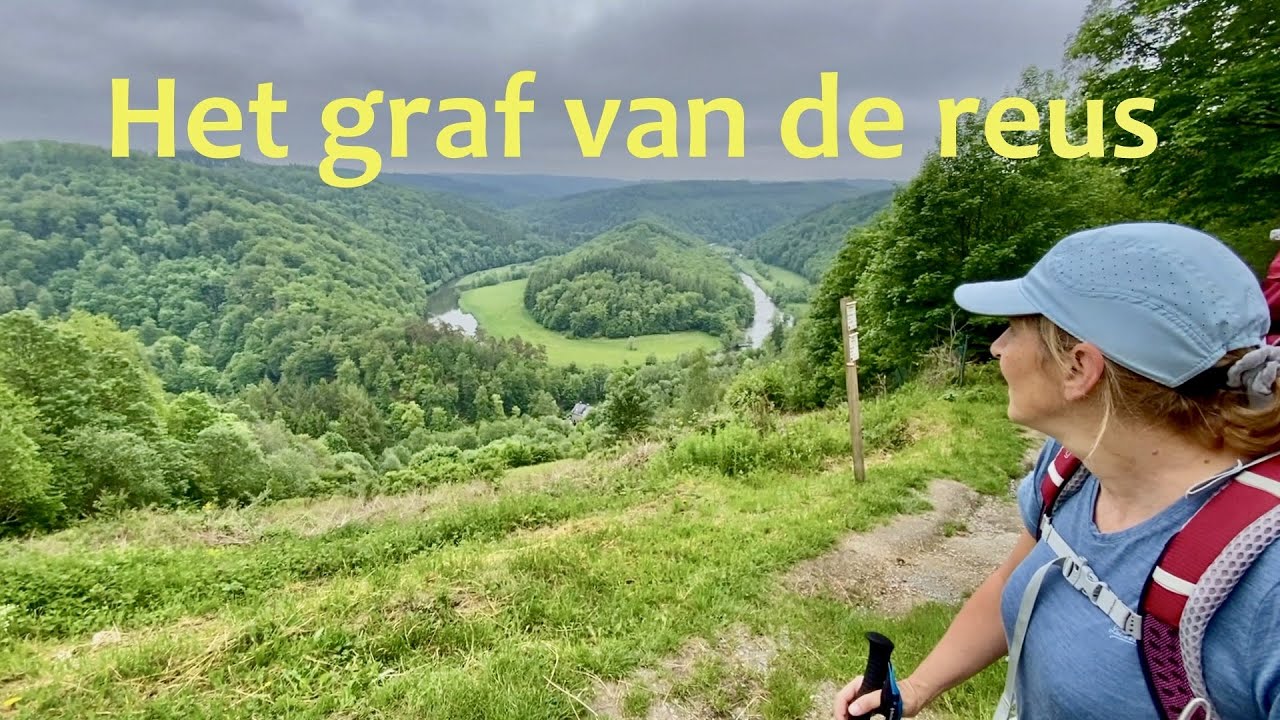 Weekend 2-daagse: GR16-GR 14: Bouillon - Alle-s/Semois: le Tombeau Du Géant (het graf van de reus).