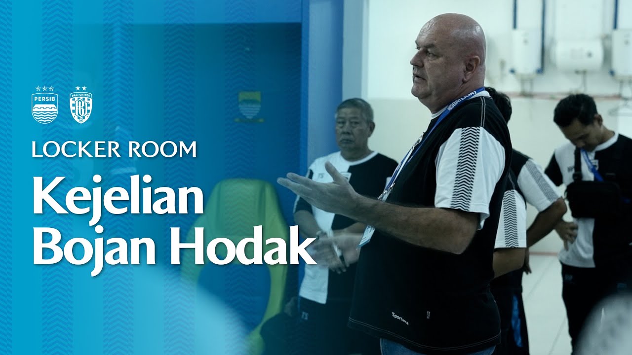 Bojan Hodak Ganti Strategi di Ruang Ganti 🧠 | Locker Room vs Bali United