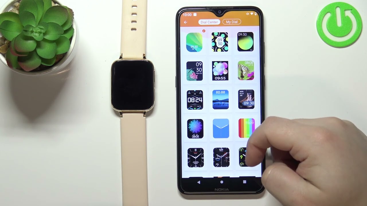 How to Download Additional Watch Faces on DT NO.1 Smartwatch DT93 - FitCloud Mobile app Watch Faces