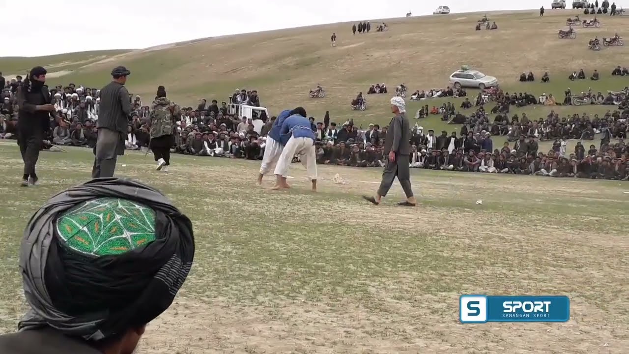 پهلوانی: سردار پهلوان از ولسوالی کشنده در مقابل جمعه خان از ولسوالی دره صوف.