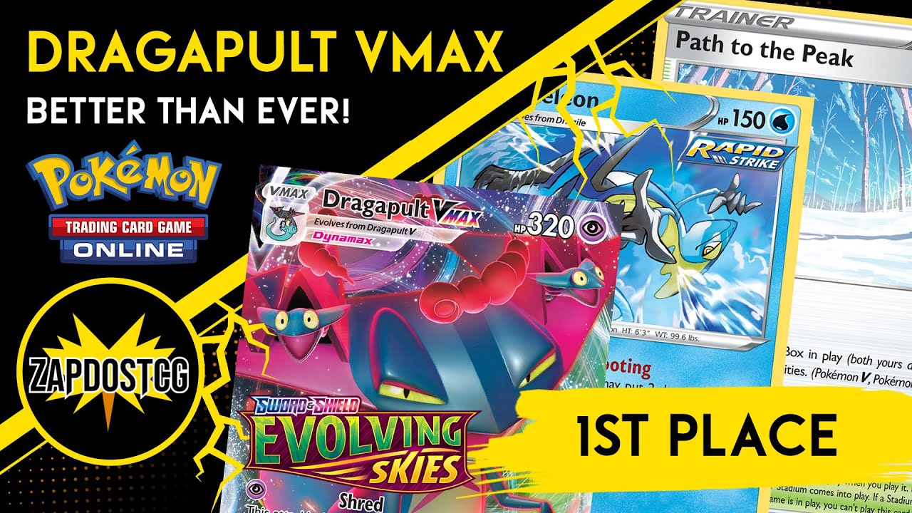 1st Place Dragapult VMAX Deck WRECKS The Post Rotation Format (Pokemon TCG)