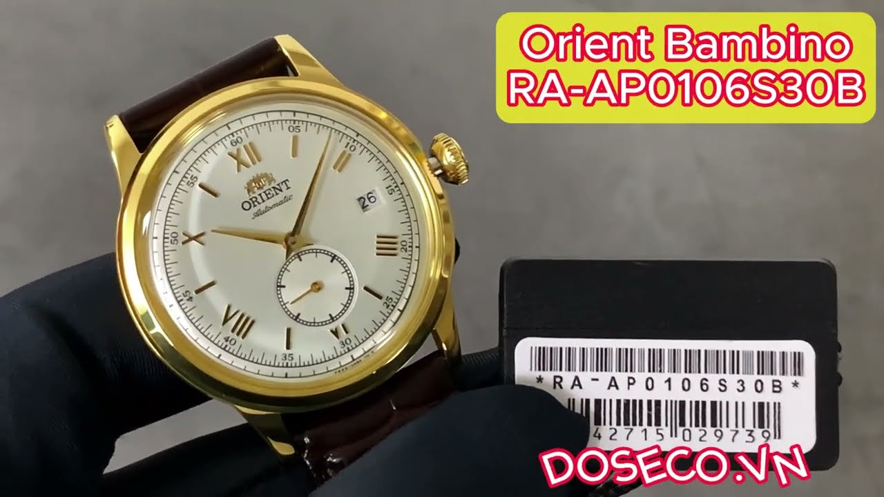 Đồng hồ nam Orient Bambino 2024 RA-AP0106S30B #watch #orient