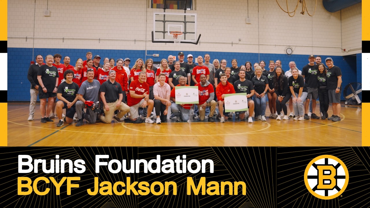 The Boston Bruins Foundation leads renovation project at Jackson Mann Community Center in Allston