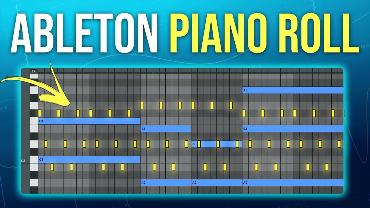 How to Use Ableton Piano Roll (Beginners Tutorial)