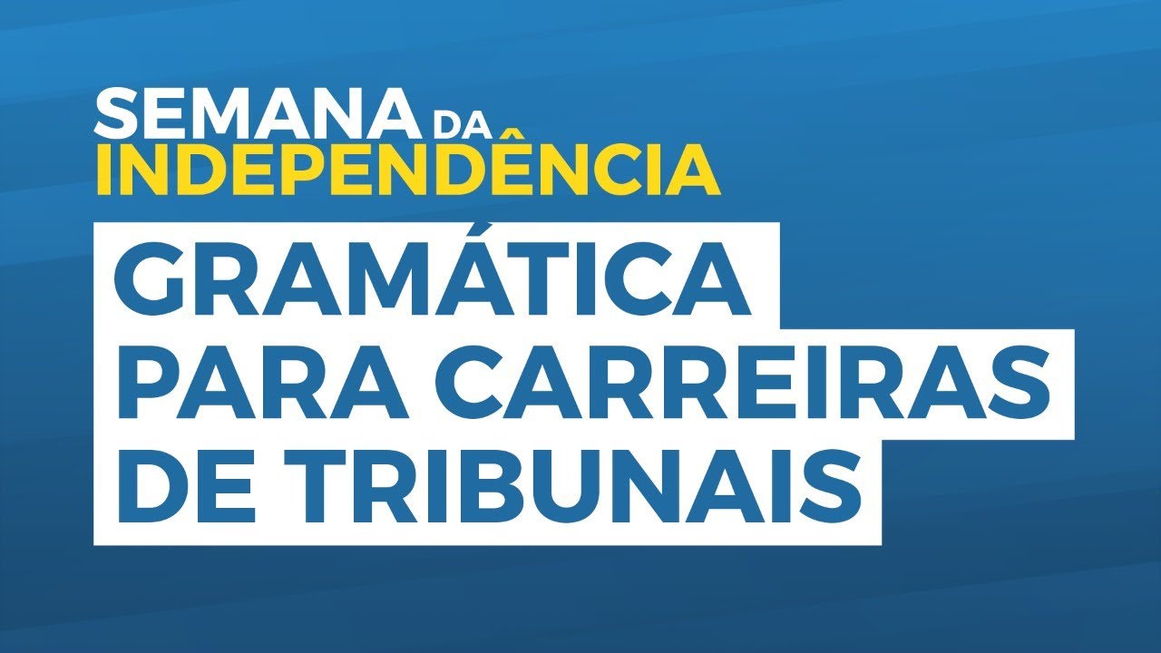 Gramática para Carreiras de Tribunais com Raquel Cesário | IMP Online