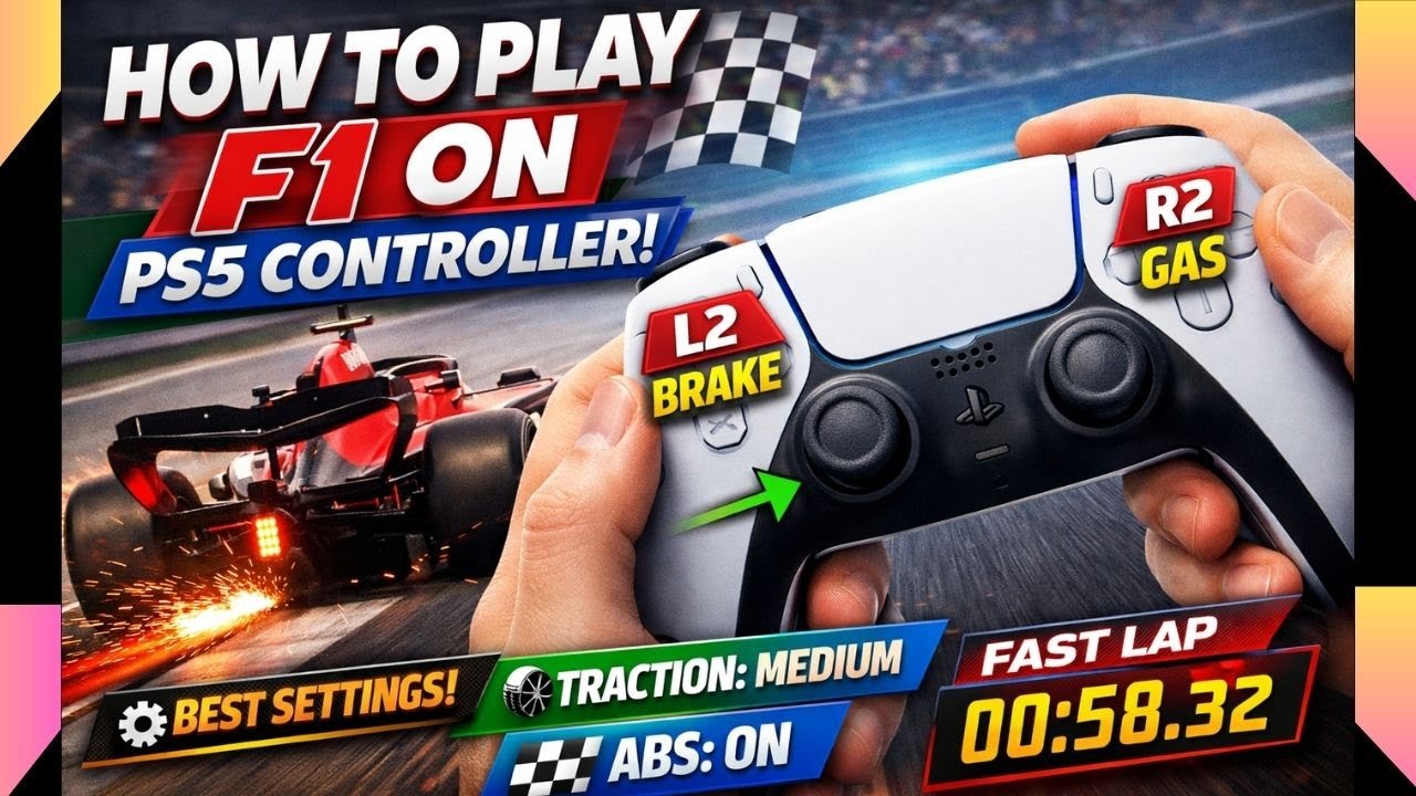 How to Play F1 Formula Race on PS5 Controller &ndash; Best Settings