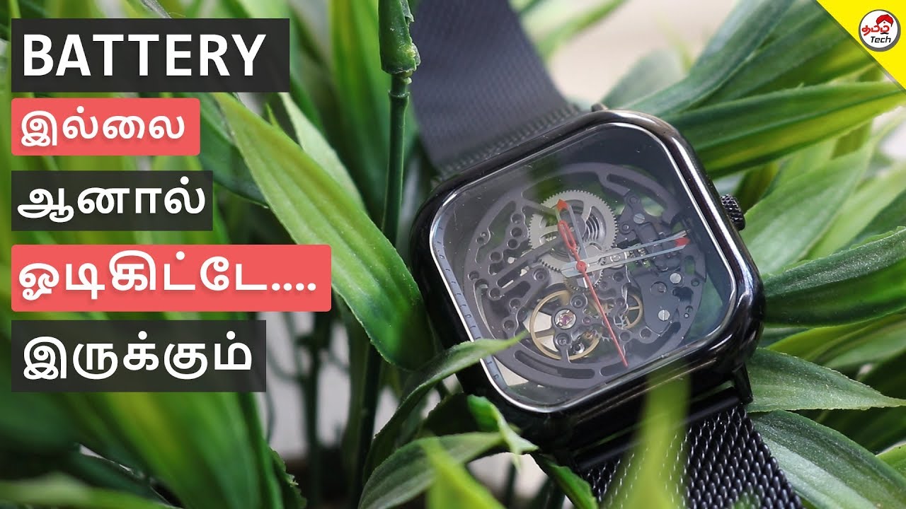 Xiaomi CIGA Automatic Mechanical Watch Unboxing & Review  |  Tamil Tech