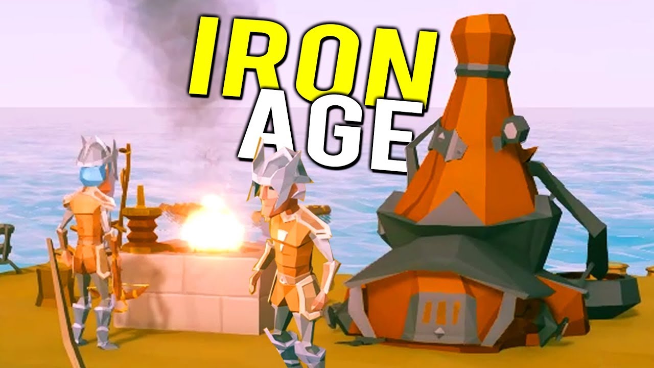 INTO THE IRON AGE! PREPARING TO MAKE A PIRATE SHIP - Ylands Early Access Multiplayer Gameplay Part 2