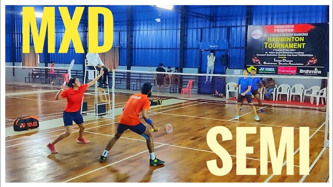 SHIVASHANKAR/REZA FARHATH VS EDWIN JOY/DIVYA R:SENIOR STATE RANKING TOURNAMENT THODUPUZHA 2021