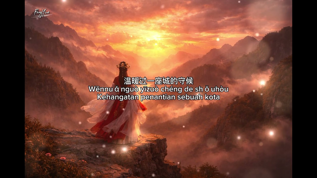Liriknya dalam banget 😭 拂晓 - 阿兰《Daybreak - A'Lan》Lagu Mandarin [Indosub & Pinyin Lyrics]
