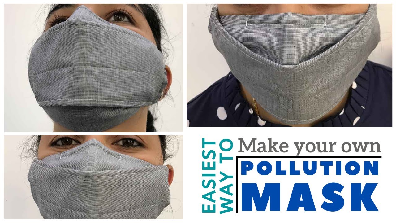 Pollution Mask | DIY | Easiest Way to Make on your own | NIMT | Blouse Guru