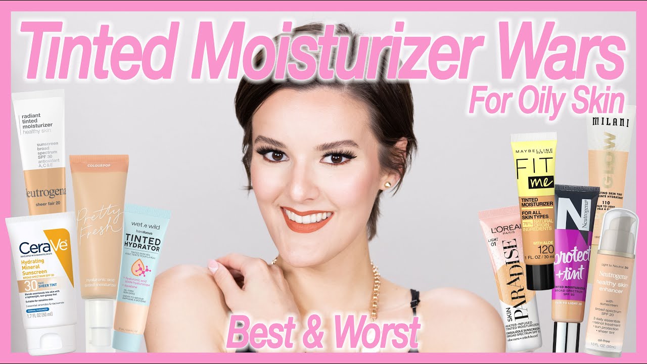 The Best & Worst Tinted Moisturizers-Tinted Moisturizers Wars Finale - Oily Skin (Drugstore Edition)