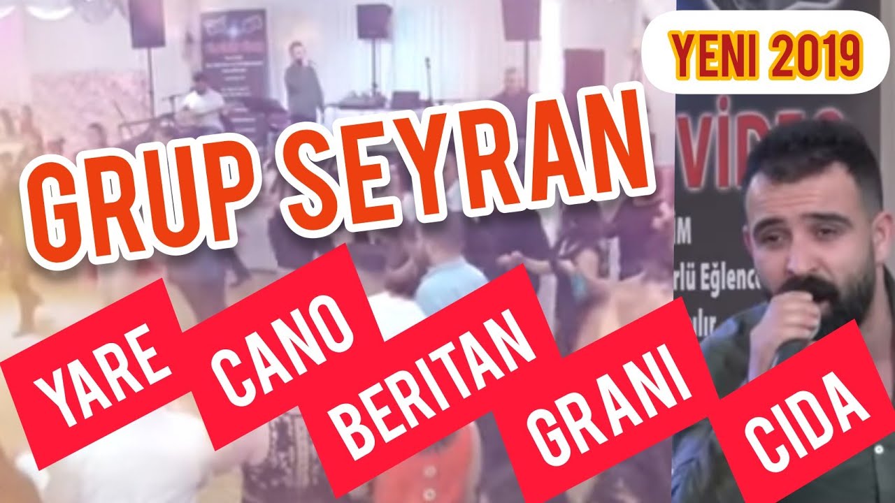 Grup Seyran - Düğün Şubat 2019 / İsviçre (Liestal) YARE / CANO / BERITAN / GRANI /CIDA