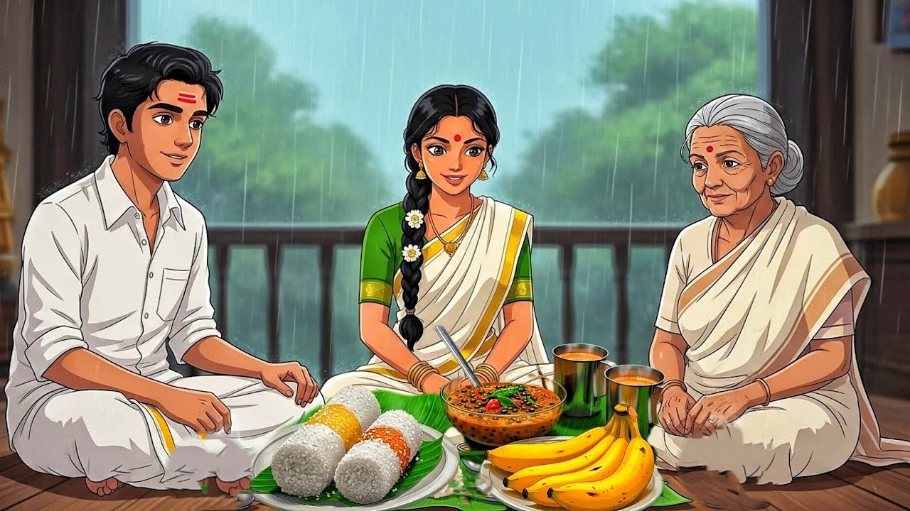 Ghibli cartoon/Ghibli peaceful day/Ghibli rainy days/Ghibli peaceful village das/Ghibli cooking asmr