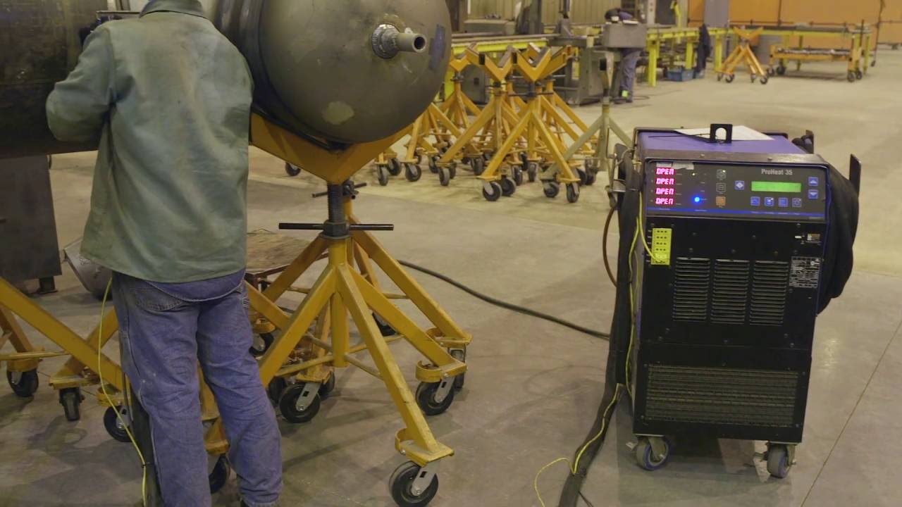 Easily Achieve Targeted Preheat Temperatures on Moving Parts using Induction Heating from Miller