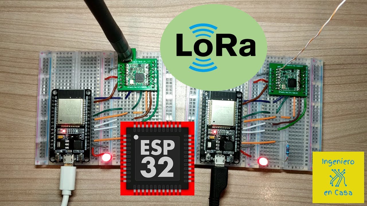 Nodo LoRa con RFM95W y ESP32 | Añade comunicaciones de largo alcance a tus proyectos.