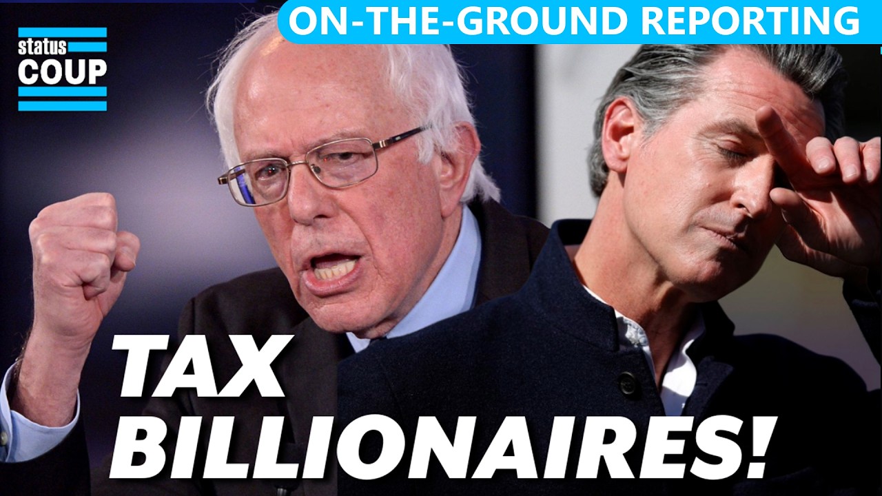 Bernie Rallies THOUSANDS for California Billionaires Tax, Gov. Newsom Fighting to Kill It