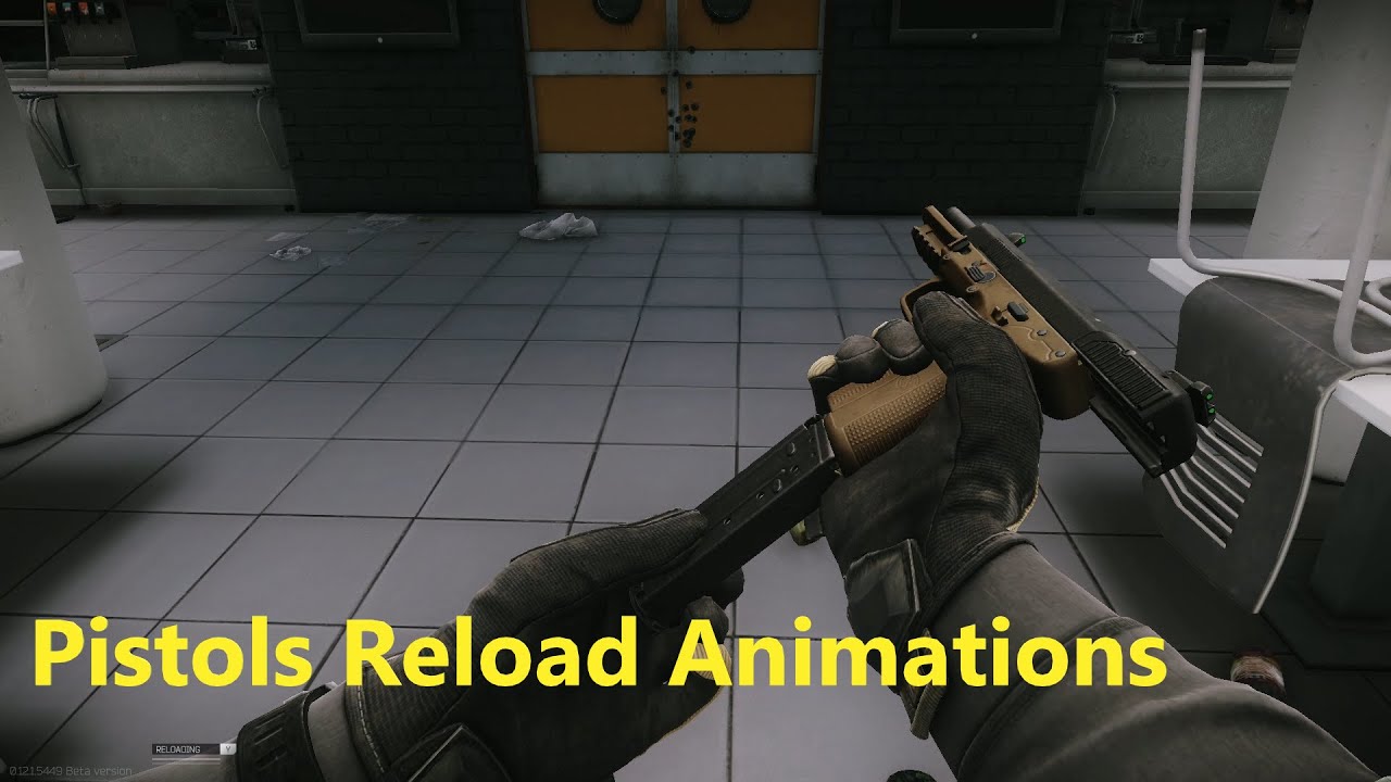 Escape From Tarkov - Pistols Reload/Fast Reload Animations