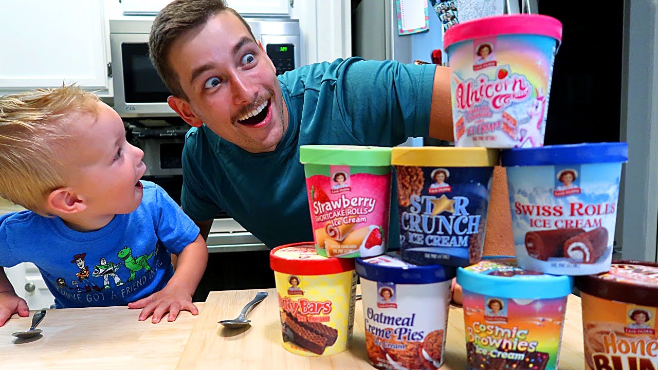 WE TRIED ALL of the LITTLE DEBBIE ICE CREAMS so YOU DONT HAVE TO